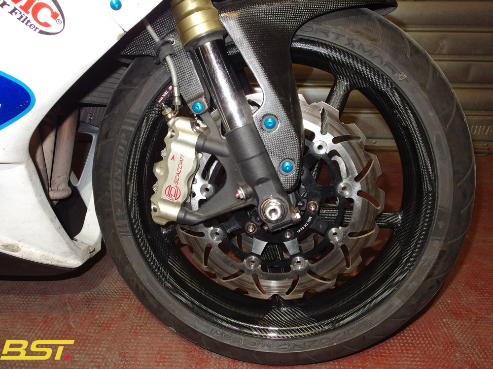 Black Diamond Vorderradfelge 3,5 x 17 CBR 600 2003